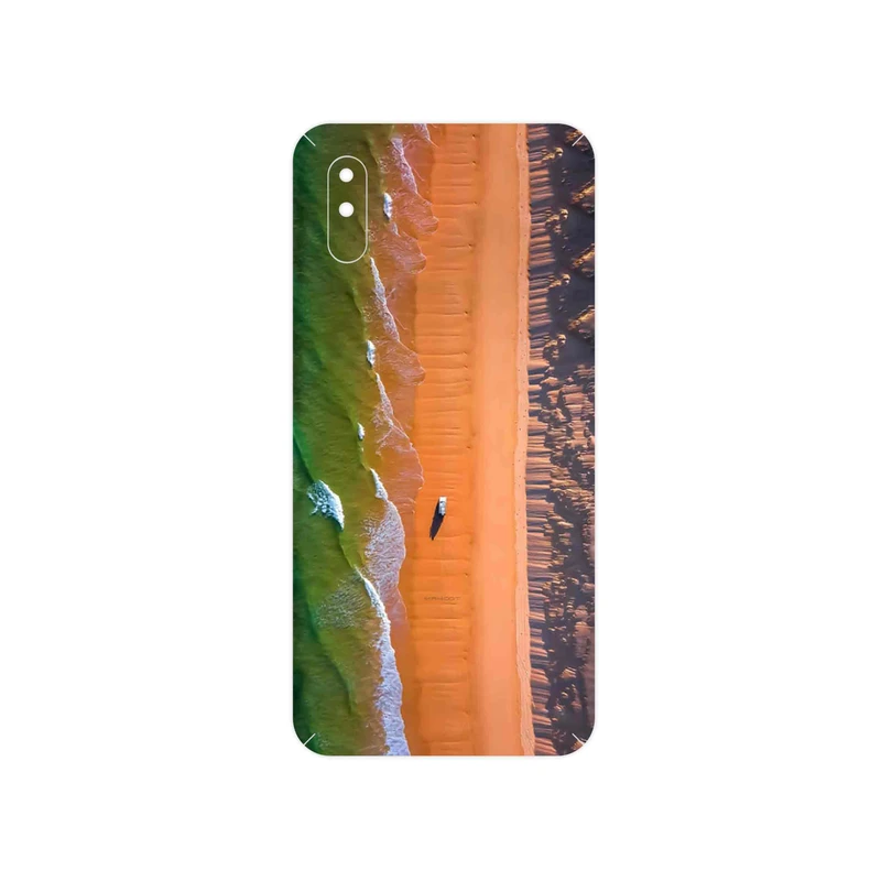 برچسب پوششی ماهوت مدل Beach and Green Sea مناسب برای گوشی موبایل شیائومی Redmi 9i Sport
