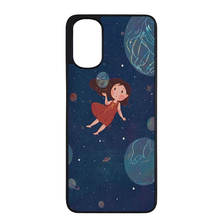 کاور گالری وبفر طرح دختر مناسب برای گوشی موبایل موتورولا moto g52