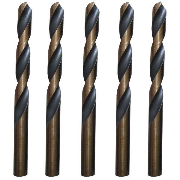 مجموعه 5 عددی مته آهن مدل HSS سایز 5 میلی متر مجموعه 5 عددی مته آهن مدل HSS سایز 5 میلی متر