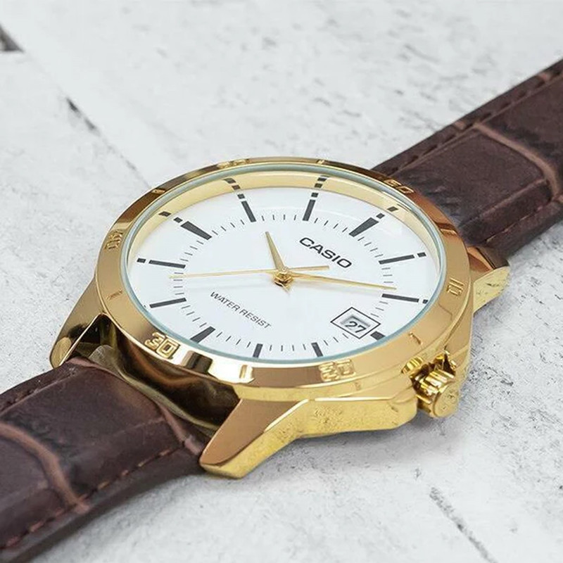 ساعت مچی عقربه ای مردانه کاسیو مدل MTP-V004GL-7AUDF