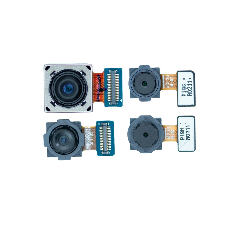 دوربین پشت گوشی مدل B.C-A125 مناسب برای گوشی موبایل سامسونگ Galaxy A12 پک کامل چهار عددی