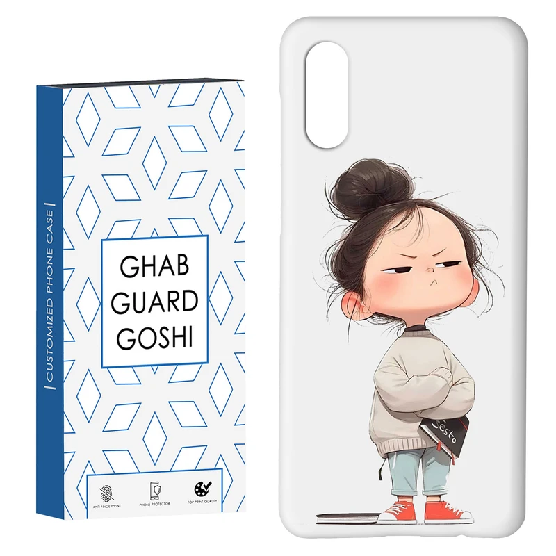 کاور قاب گارد گوشی طرح دختر ملوس کد Dimo-961 مناسب برای گوشی موبایل سامسونگ Galaxy A02 / M02