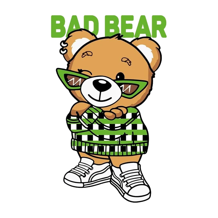 استیکر پارچه و لباس پاد آفرین مدل کارتونی کد S1085