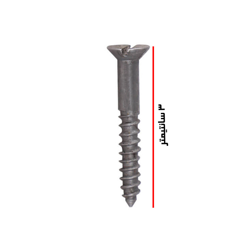 پیچ چوب مدل 3cm بسته 144 عددی