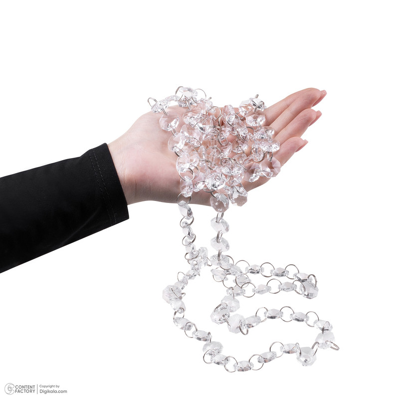 کریستال لوستر آریا کریستال مدل ARB-5M طول 1 متر بسته 5 عددی