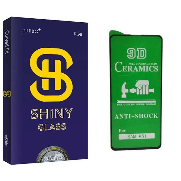 محافظ صفحه نمایش سرامیکی آتوچبو مدل Shiny Glass مناسب برای گوشی موبایل سامسونگ Galaxy A51