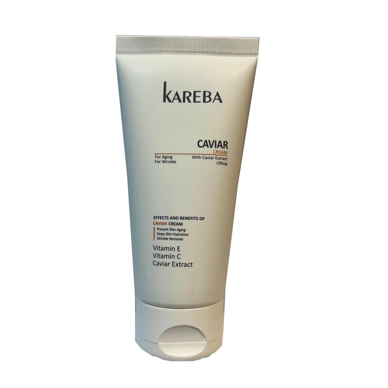 کرم مغذی و ضد چروک دور چشم کاربا مدل KAVIAR مناسب برای انواع پوست حجم 50 میلی لیتر