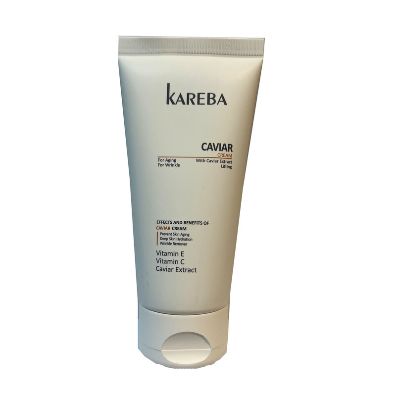 کرم مغذی و ضد چروک دور چشم کاربا مدل KAVIAR مناسب برای انواع پوست حجم 50 میلی لیتر