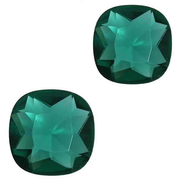 سنگ یاقوت سبز کد 14156 بسته دو عددی