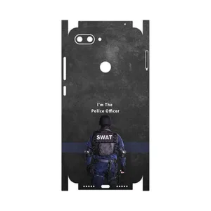 MAHOOT Police Officer-FullSkin Cover Sticker for Xiaomi Mi 8 Lite