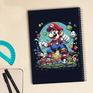 دفتر مشق 50 برگ مدوپد مدل سوپرماریو super mario کد DF2858