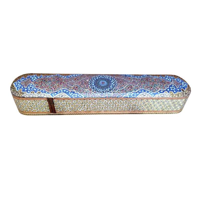 قلمدان خاتم کاری طرح تذهیب کد 267 IN