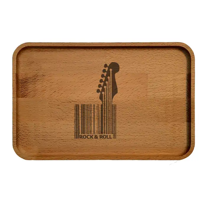 سینی چوبی مدل گیتار 5528