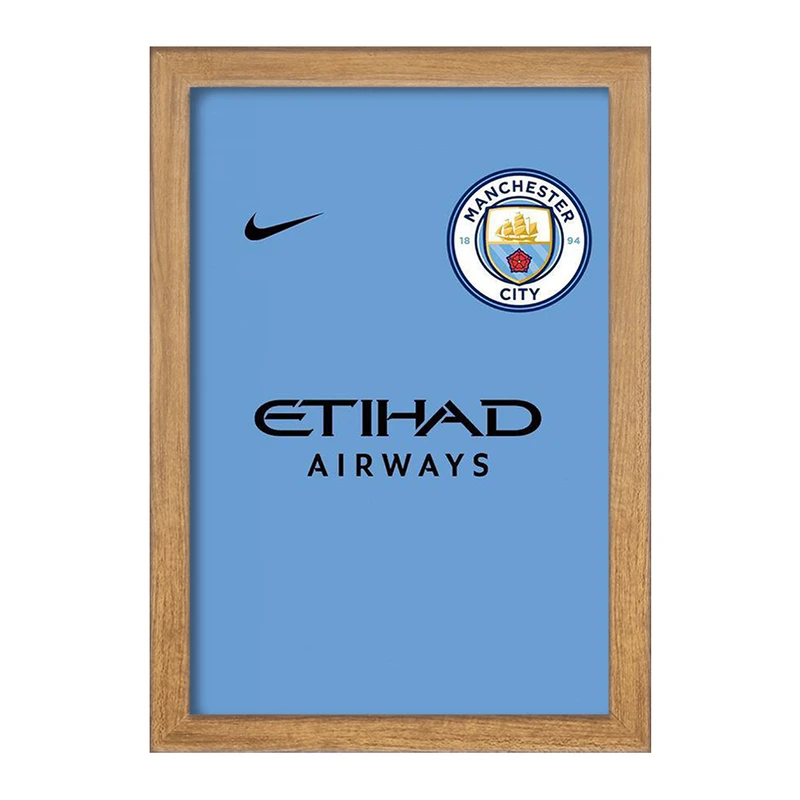 تابلو خندالو مدل باشگاه منچستر سیتی Manchester City  کد 2145