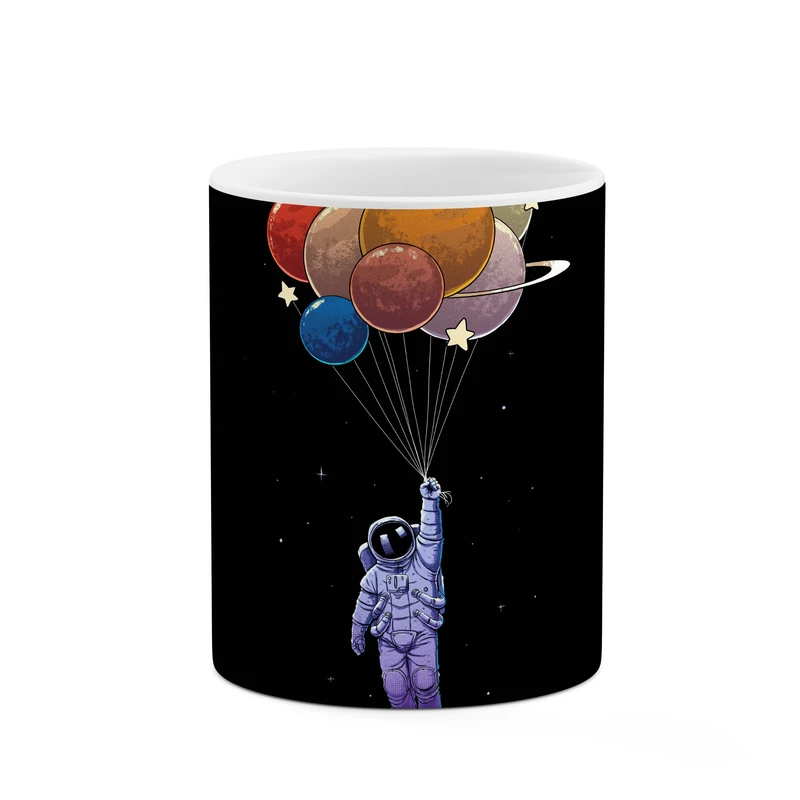 ماگ کاکتی طرح فضا نورد کد mgp10670