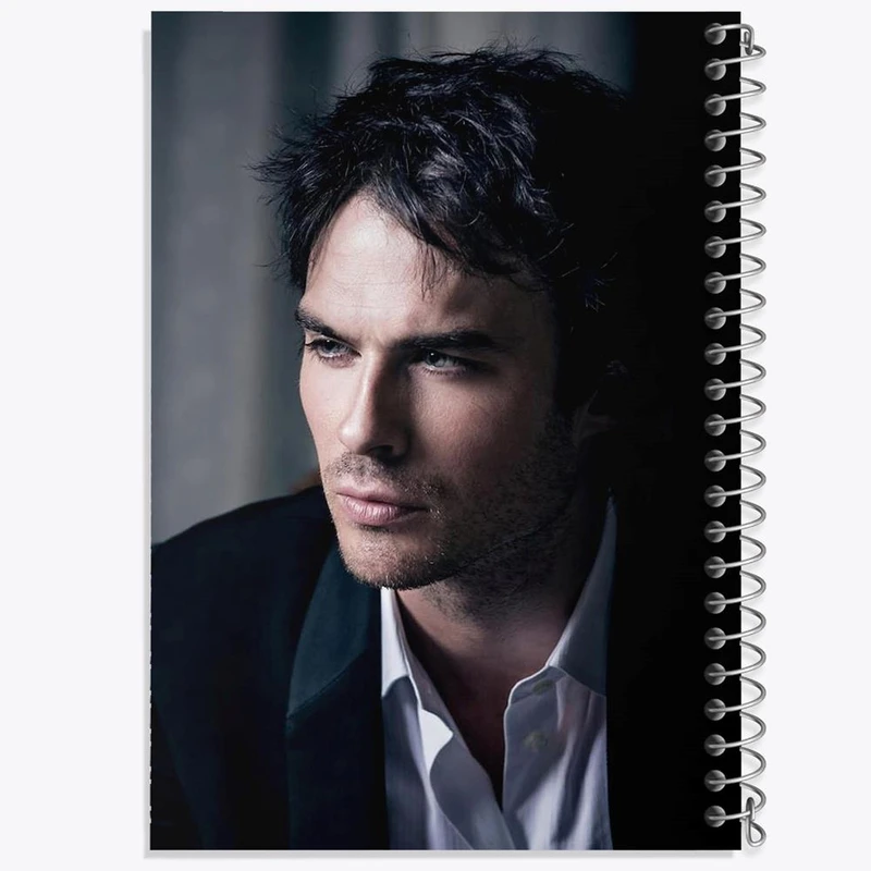 دفتر لیست خرید 50 برگ خندالو طرح دیمون سالواتوره خاطرات یک خون آشام The Vampire Diaries کد 23704