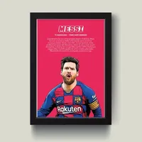 تابلو مدل مسی Messi کدG14-11
