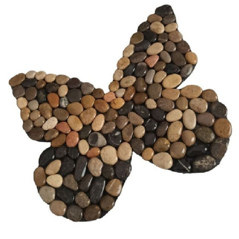 زیربشقابی و زیرقابلمه ای مدل سنگی طرح پروانه