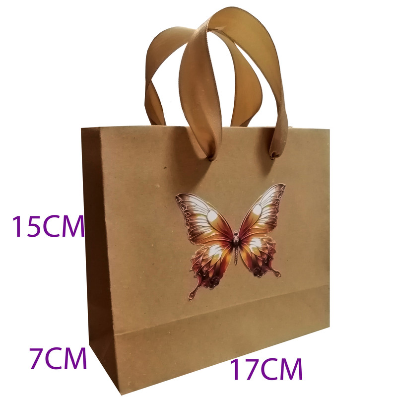 پاکت هدیه مدل پروانه عشق مجموعه 6 عددی