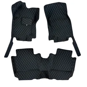 کفپوش شش بعدی خودرو مدل MC چرم گلدوزی مناسب برای رنو کولئوس