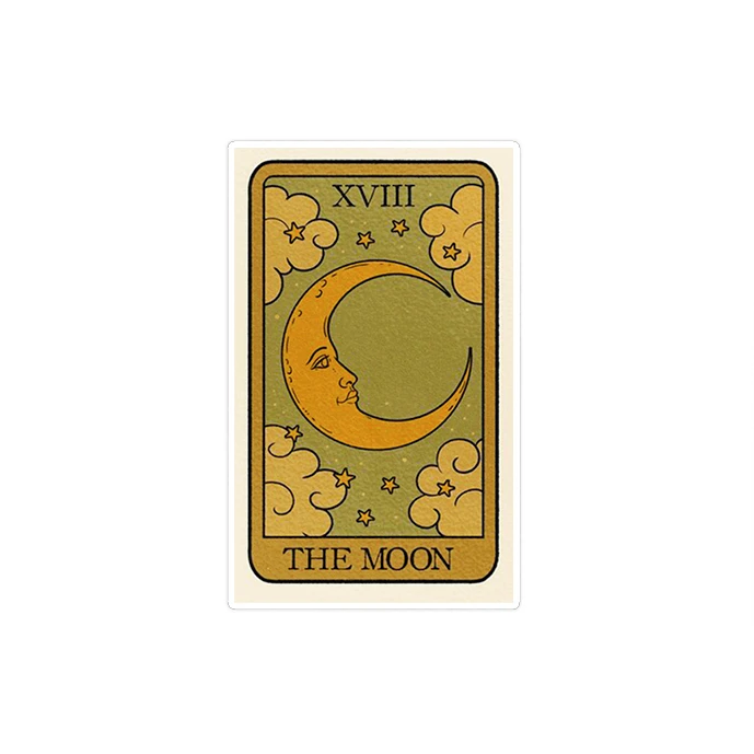  استیکر لپ تاپ ماسا دیزاین طرح MOON مدل STKA00473
