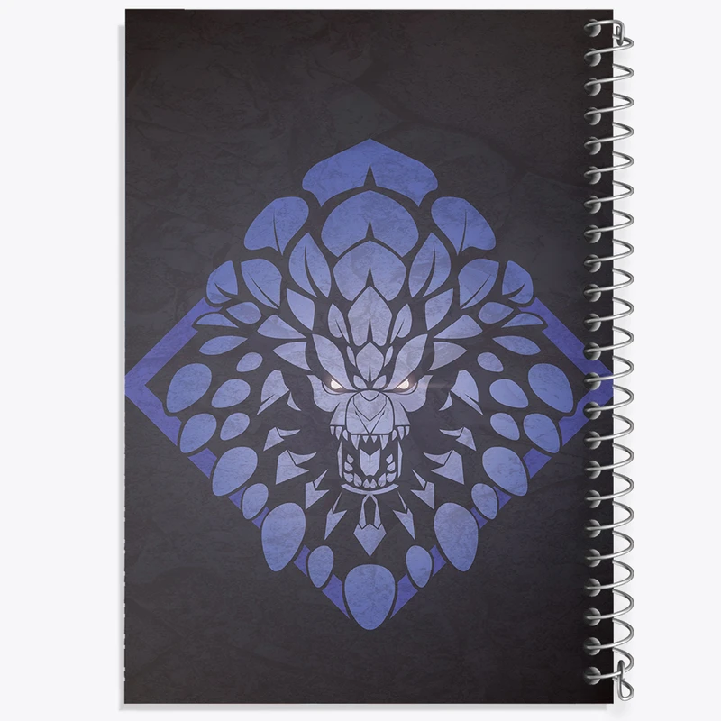 دفتر نت موسیقی 50 برگ خندالو مدل بازی شکارچی هیولا (Monster Hunter) کد 33271