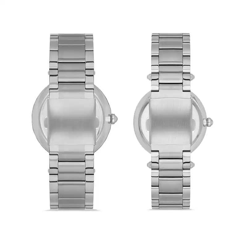 ست ساعت مچی عقربه ای زنانه و مردانه ناوی مارین مدل NM148-01   NM147-01