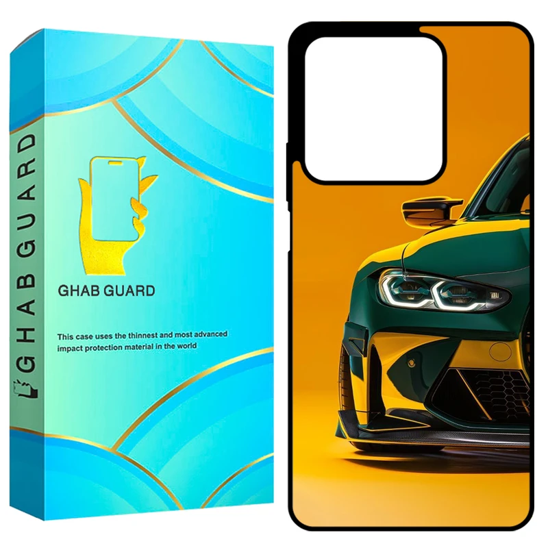 کاور قاب گارد طرح ماشین مدل GCHPN134 مناسب برای گوشی موبایل شیائومی Redmi Note 13 4G