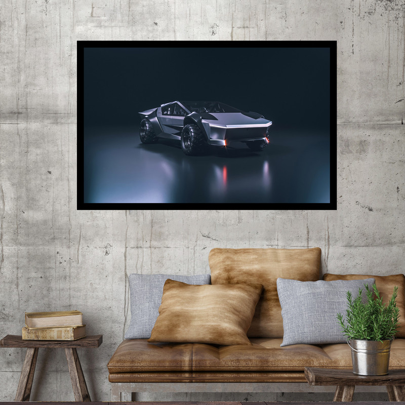 تابلو نوری بکلیت طرح ماشین تسلا مدل B-MO2056 تابلو نوری بکلیت طرح ماشین تسلا مدل B-MO2056