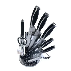 سرویس چاقو آشپزخانه 9 پارچه ام جی اس مدل KS9015B