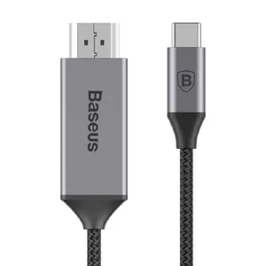 کابل تبدیل HDMI به USB-C باسئوس مدل CATSY-0G طول 1.8 متر
