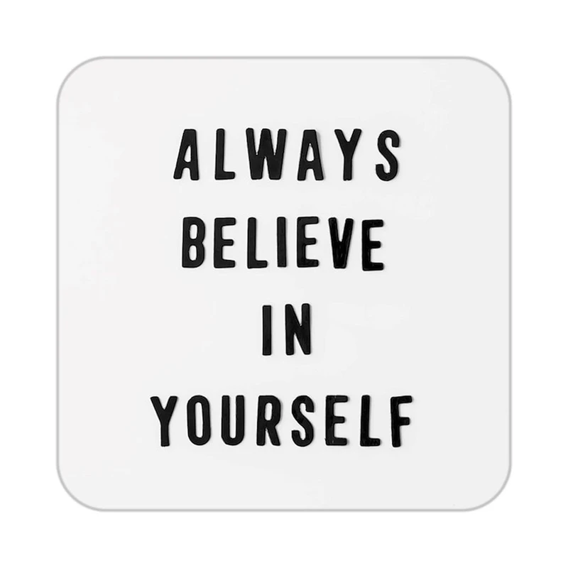 زیر لیوانی کاکتی طرح جملات انگیزشی و مثبت مدل mp25074