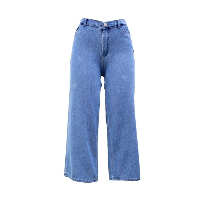 شلوار جین واید لگ زنانه مدل ۲۰۲۵