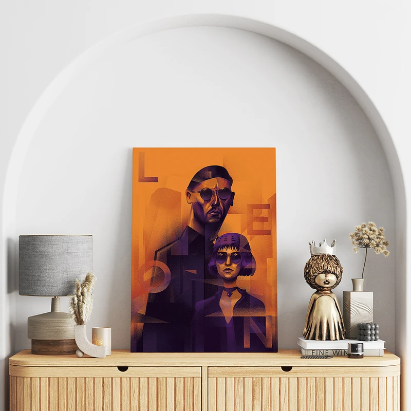 تابلو شاسی مدل لئون و ماتیلدا کد S110027