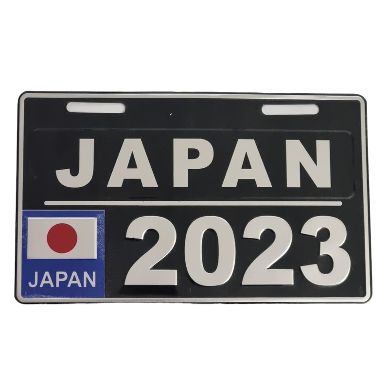 پلاک متور سیکلت کد JAPAN/2023