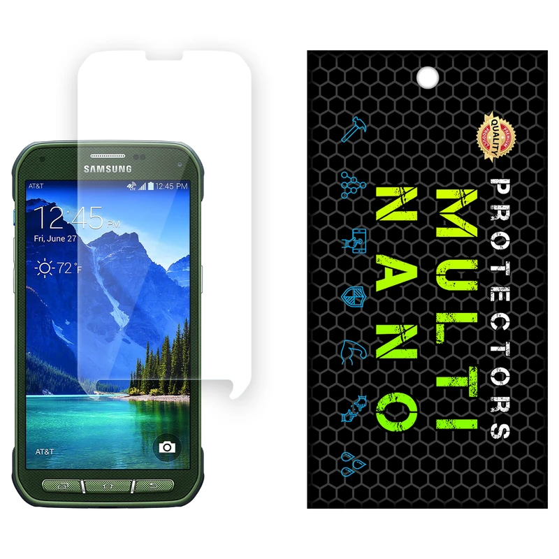 محافظ صفحه نمایش شفاف مولتی نانو مدل X-S1N مناسب برای گوشی موبایل سامسونگ Galaxy S5 Active