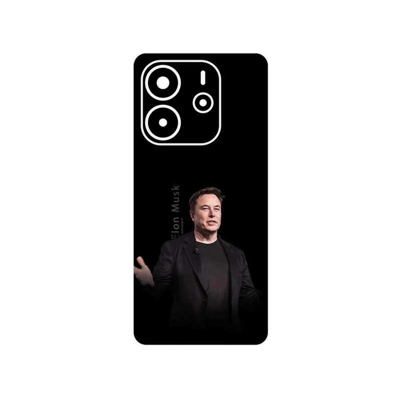 برچسب پوششی ماهوت مدل Elon_Musk مناسب برای گوشی موبایل شیائومی Redmi Note 14 4G