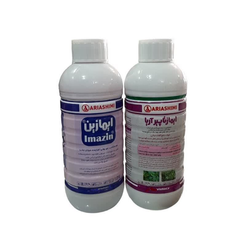 علف کش پرسوئیت ویژه آریاشیمی مدل ایمازتاپیر + سورفکتانت حجم 1 لیتر بسته 2 عددی علف کش پرسوئیت ویژه آریاشیمی مدل ایمازتاپیر + سورفکتانت حجم 1 لیتر بسته 2 عددی