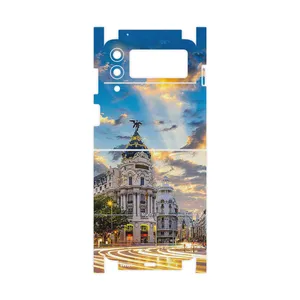 MAHOOT City of Madrid-FullSkin Cover Sticker for Samsung Galaxy Z Flip3 5G