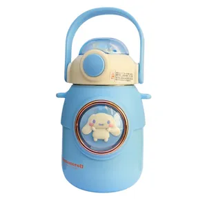 قمقمه و فلاسک کودک مدل نیدار طرح ملودی کد 5879 گنجایش 0.7 لیتر 