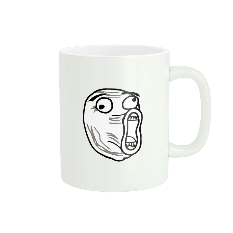 ماگ طرح ترول trollface کد 58