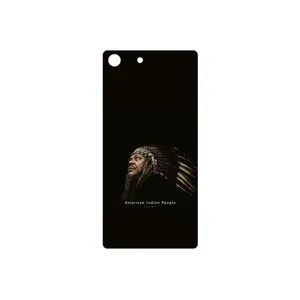 MAHOOT Portrait of an Indian Man Cover Sticker for Sony Xperia M5