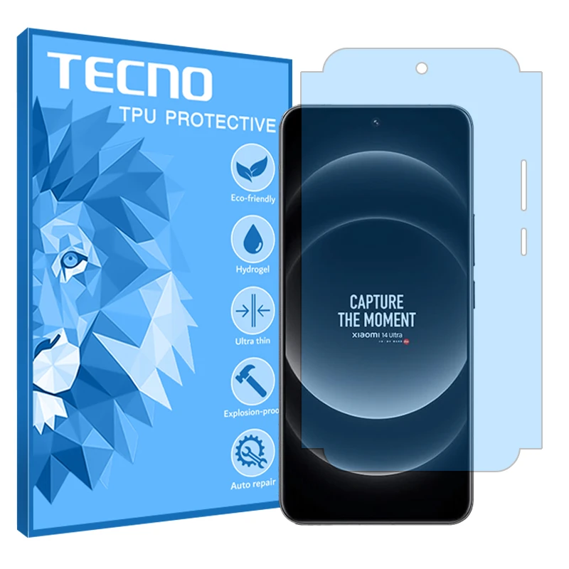 محافظ صفحه نمایش مات ضداشعه آبی تکنو مدل Resistant مناسب برای گوشی موبایل شیائومی 14 Ultra