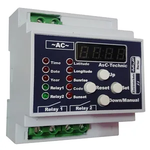 ساعت نجومی دو رله الکتروتکنیک برتر مدل AsC_technic