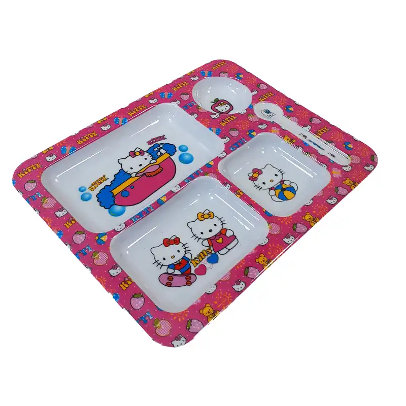 ظرف غذا کودک مدل kitty کد 702