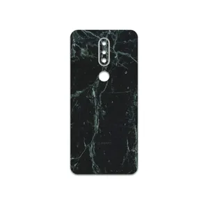 MAHOOT  Graphite-Green-Marble Cover Sticker for Nokia 7.1