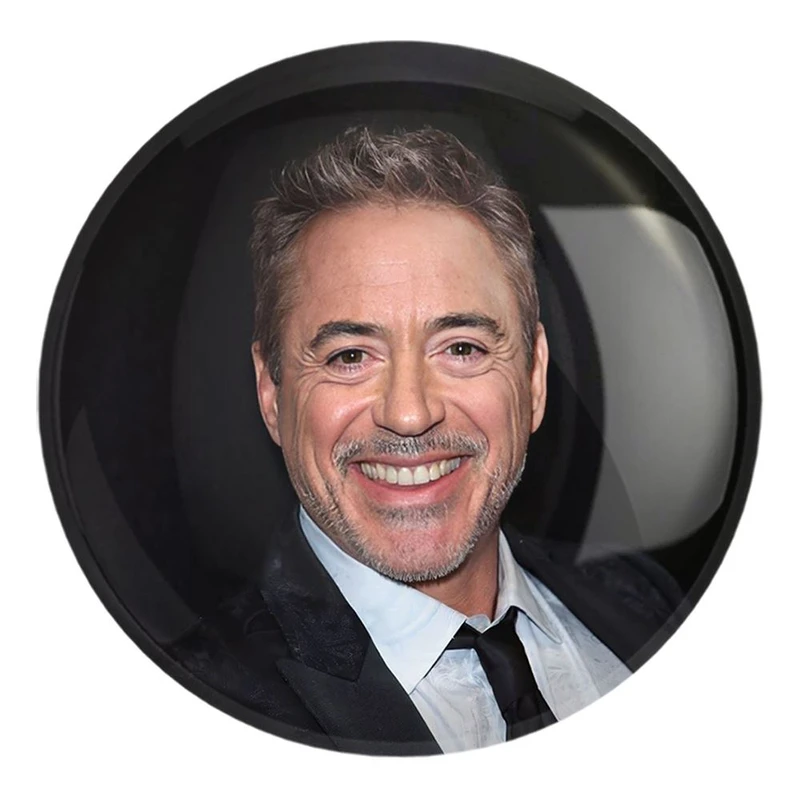 پیکسل خندالو طرح رابرت داونی جونیور Robert Downey Jr کد 6436 مدل بزرگ