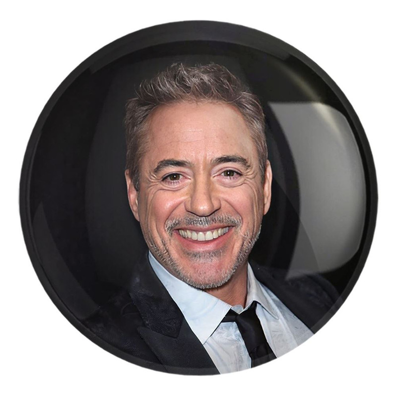 پیکسل خندالو طرح رابرت داونی جونیور Robert Downey Jr کد 6436 مدل بزرگ