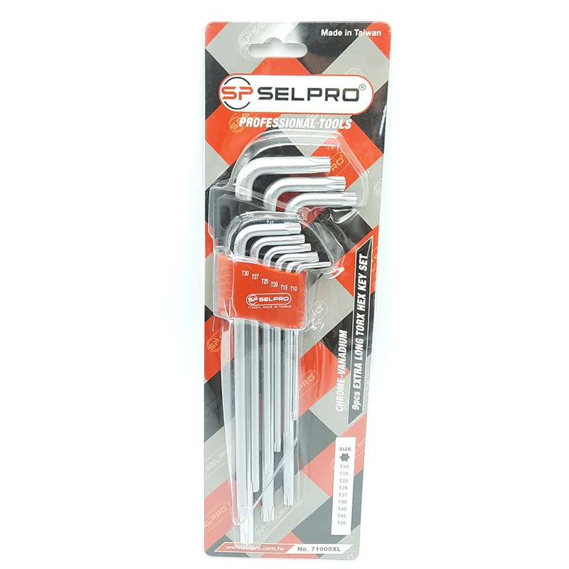 مجموعه 9 عددی آچار آلن ستاره ای سل پرو مدل 71009Xl