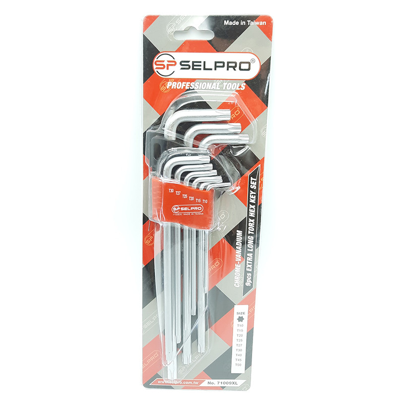 مجموعه 9 عددی آچار آلن ستاره ای سل پرو مدل 71009Xl